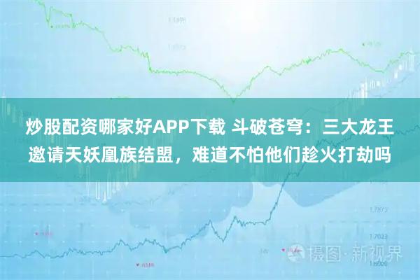 炒股配资哪家好APP下载 斗破苍穹：三大龙王邀请天妖凰族结盟，难道不怕他们趁火打劫吗